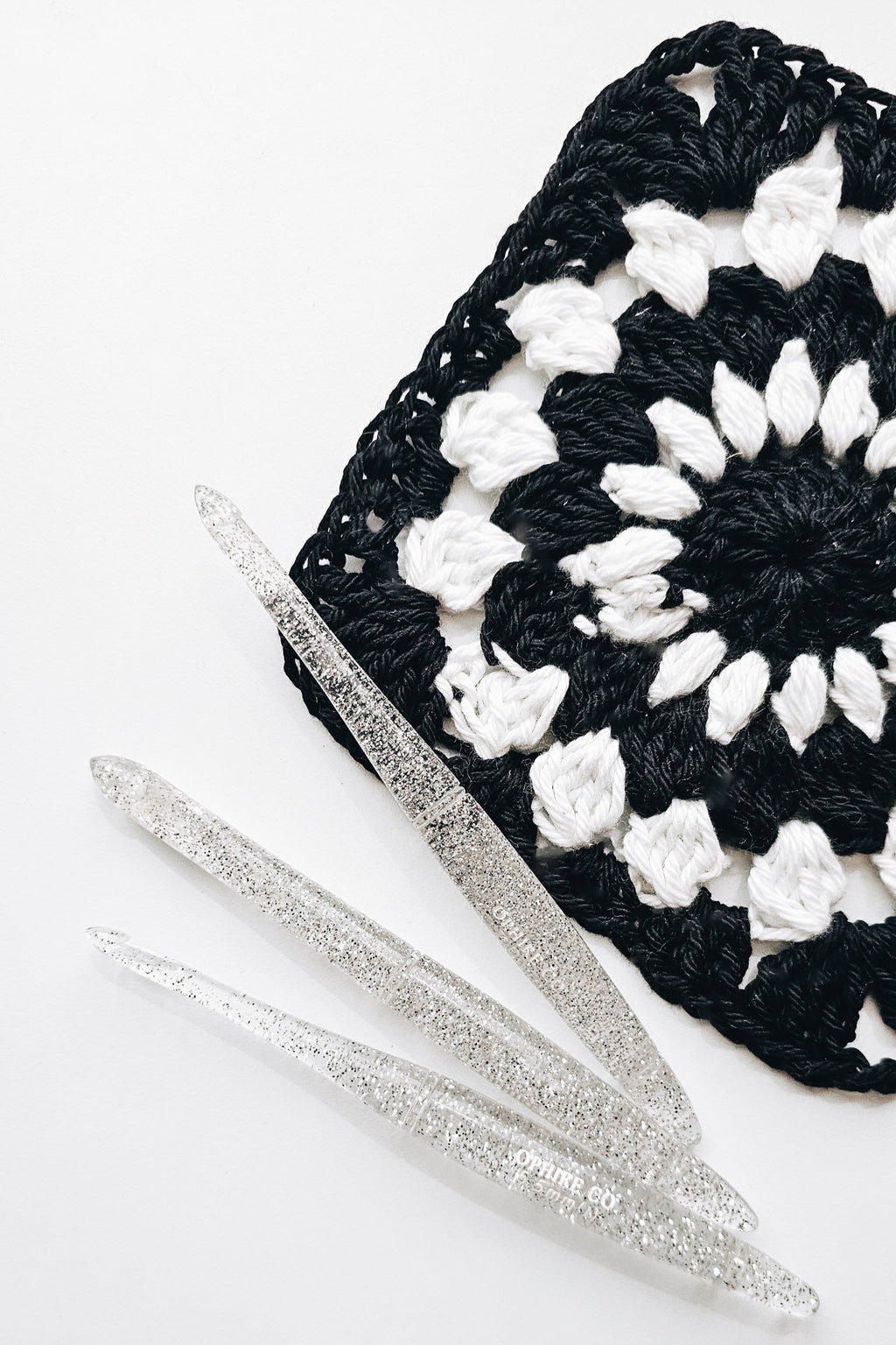 Diamond April Birthstone Crochet Hook