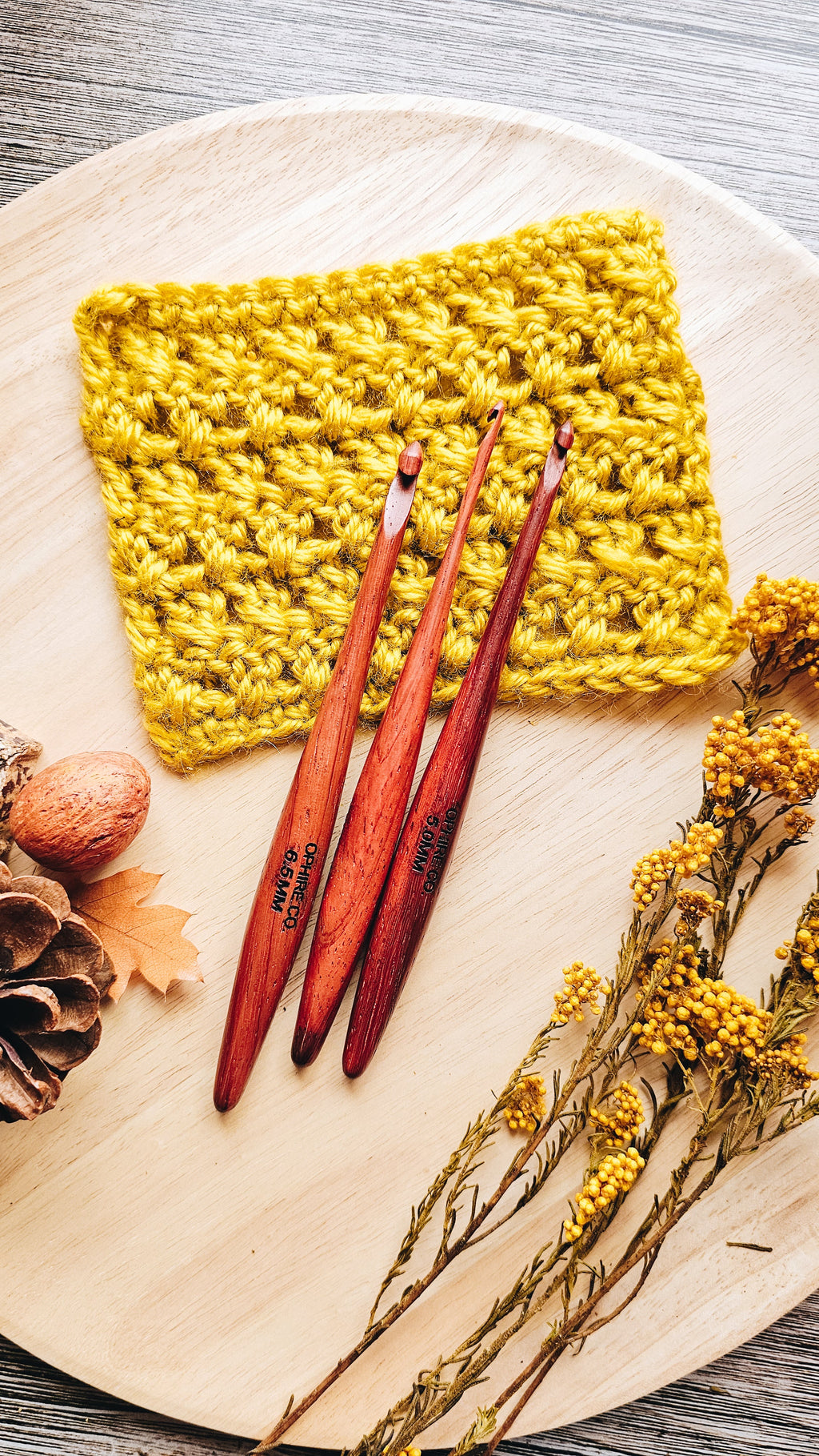 Acalon Woodland Crochet Hook