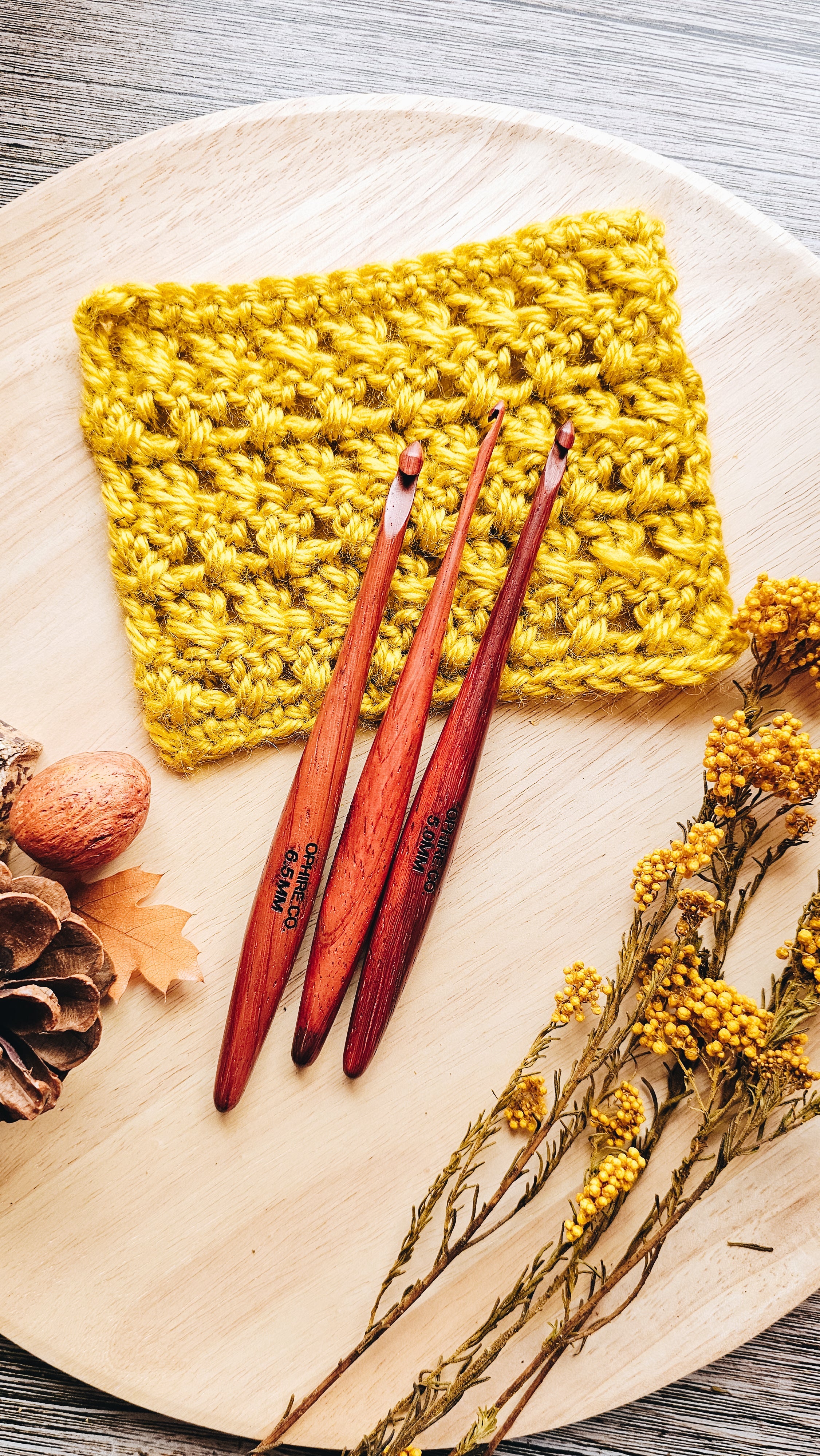 Acalon Woodland Crochet Hook