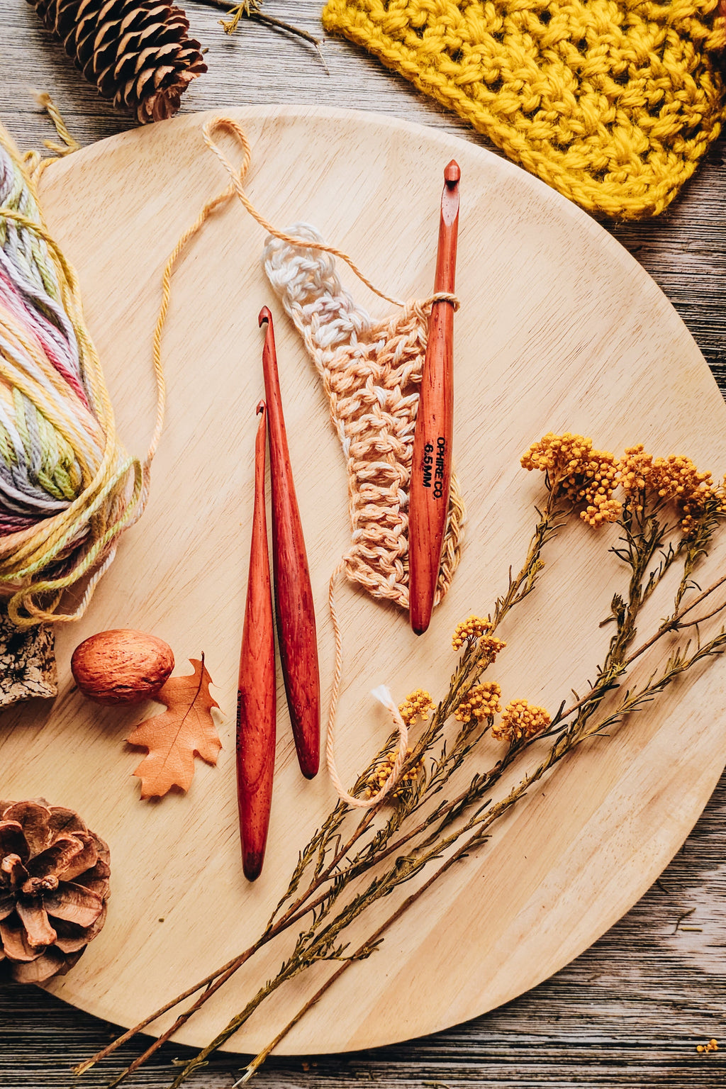Acalon Woodland Crochet Hook