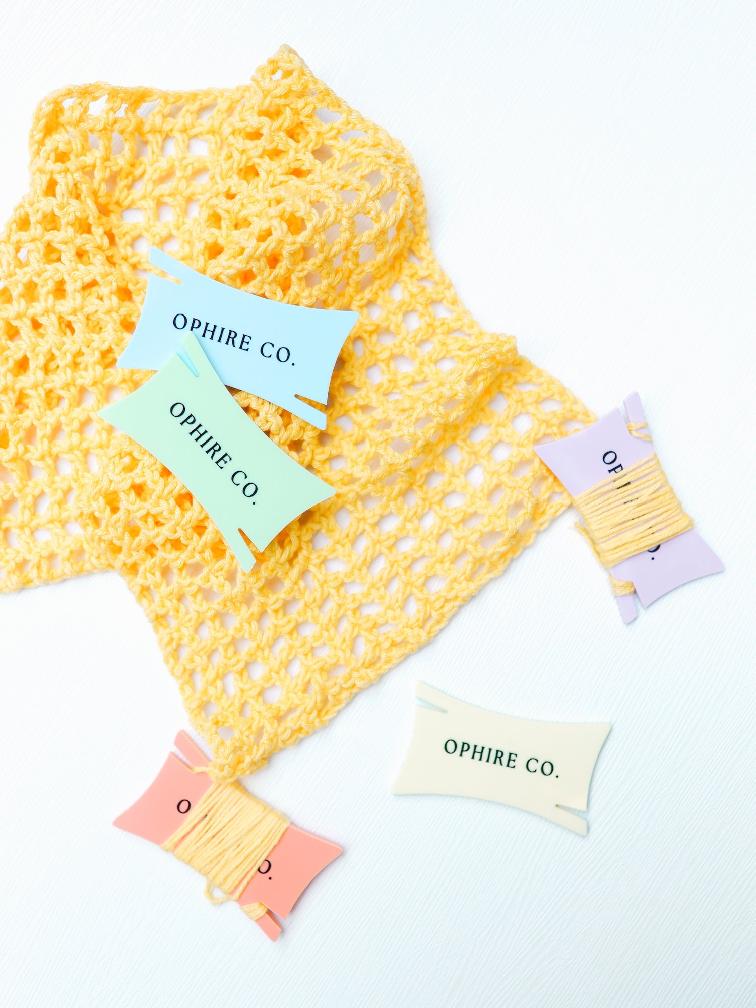Pastel Yarn Bobbins