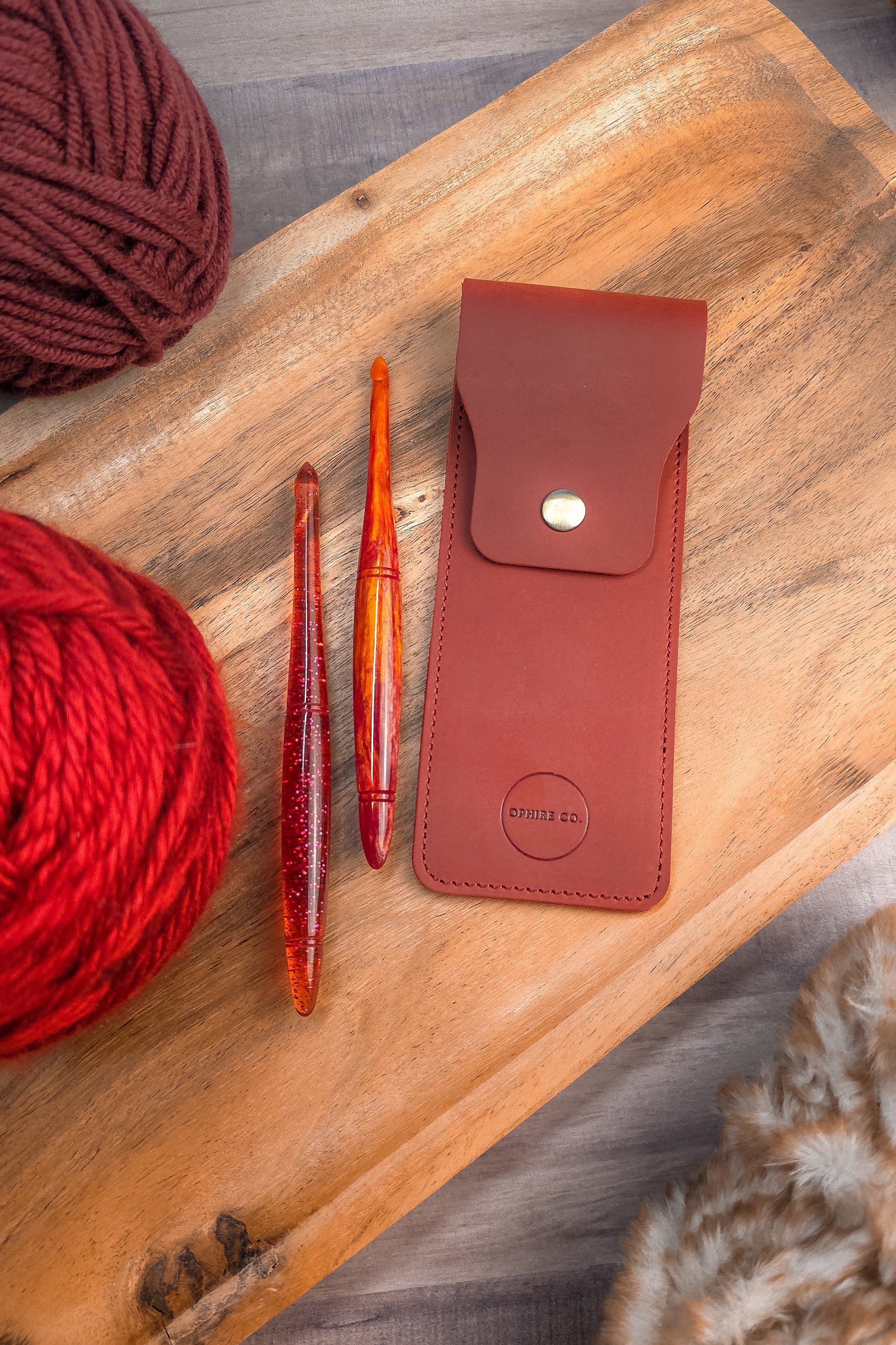 Crochet Hook Travel Pouch