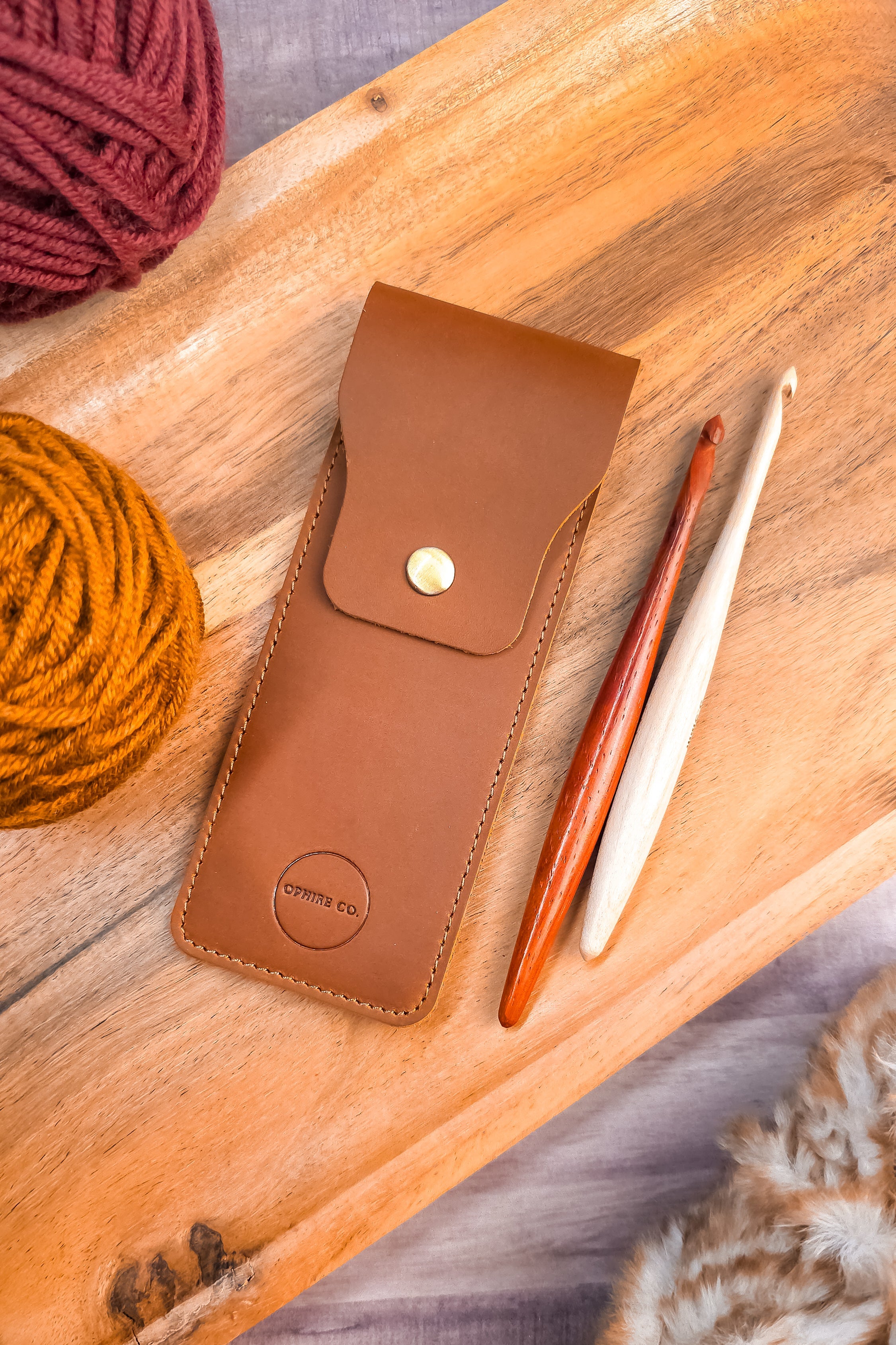 Crochet Hook Travel Pouch