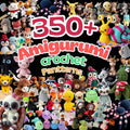 350+ Amigurumi Crochet Patterns PDF Bundle – Cute Animal Plushies, Stuffed Toy Patterns, Instant Download DIY Crochet Guide (PDF Download)