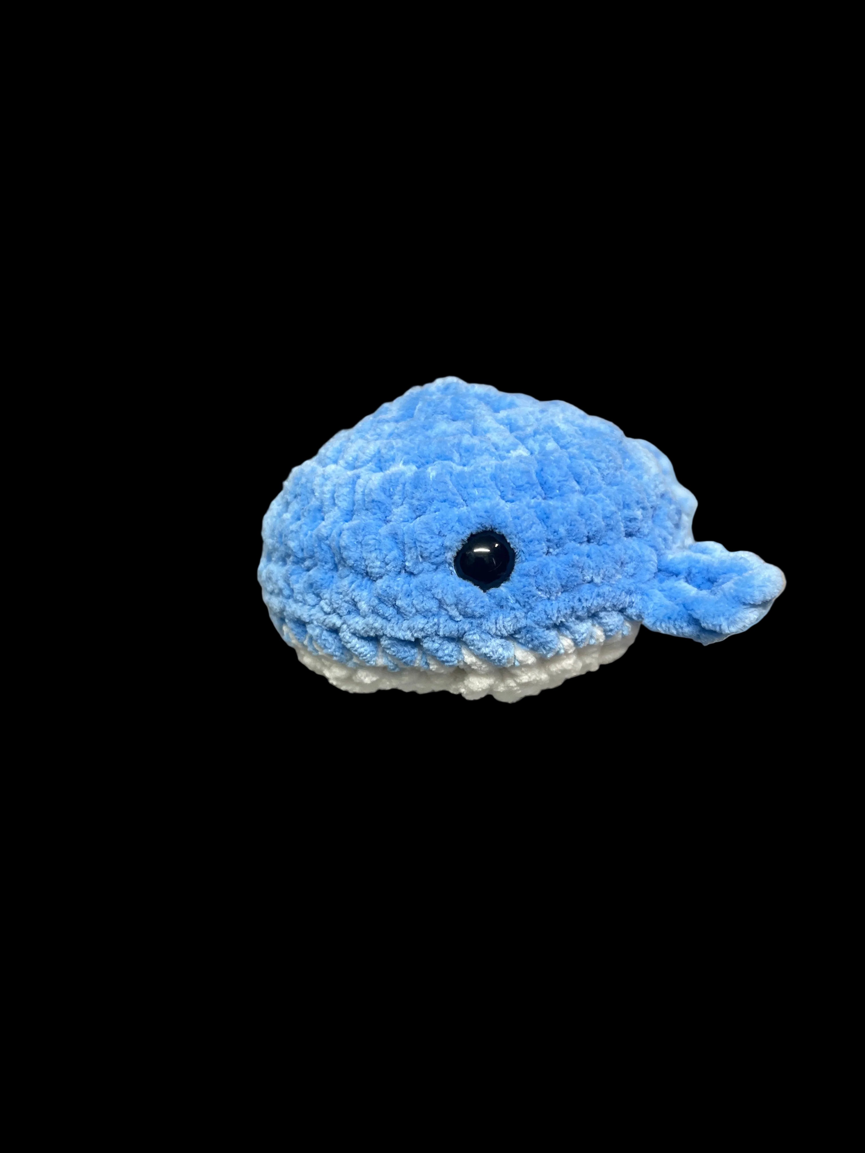 ￼ crocheted whale