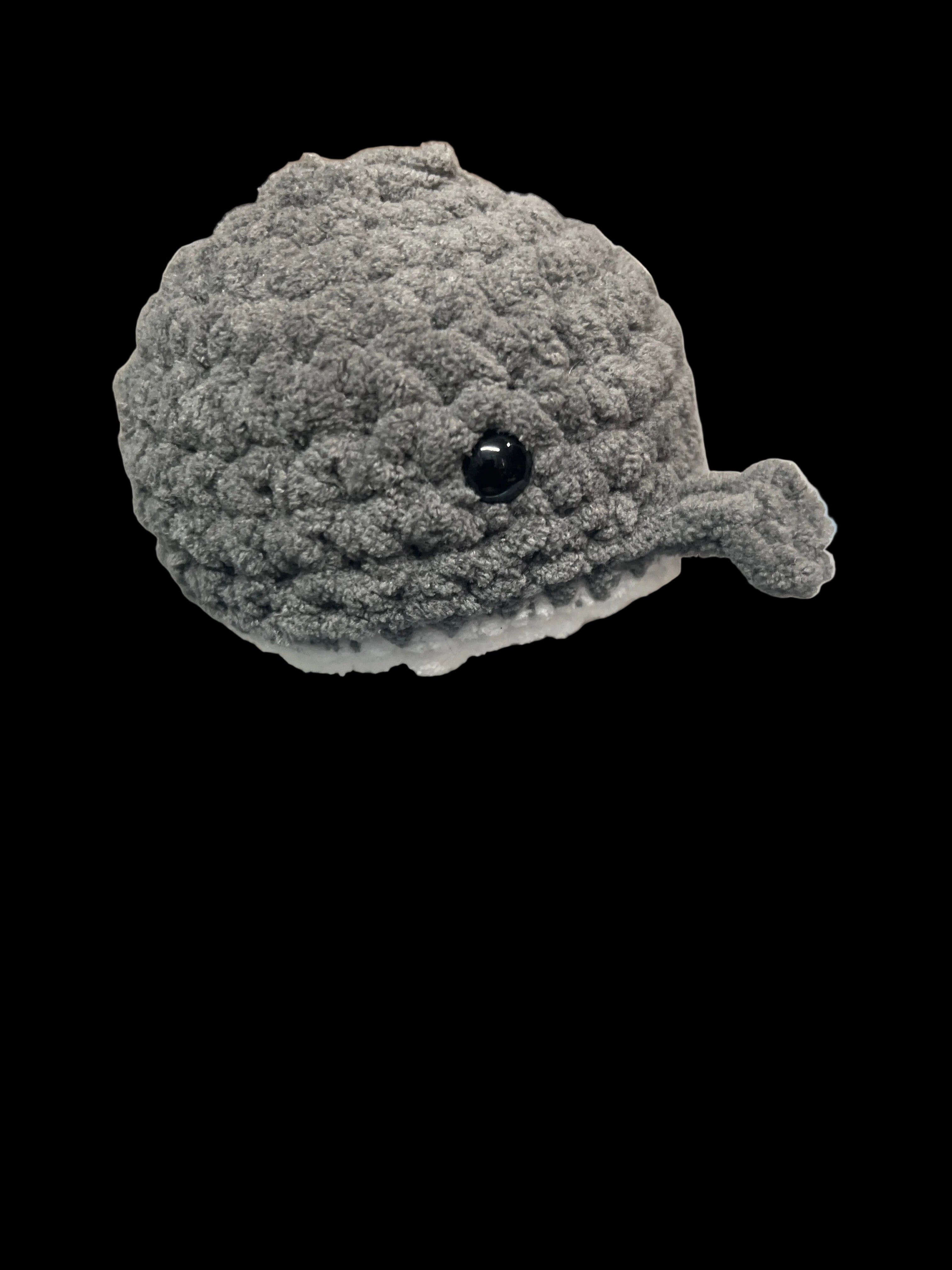 ￼ crocheted whale