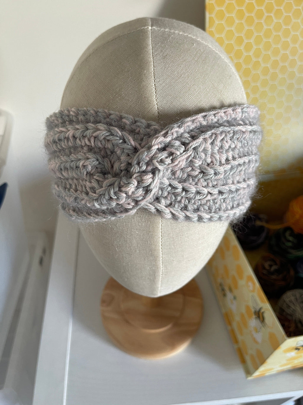 Ridge Twist Headband Pattern
