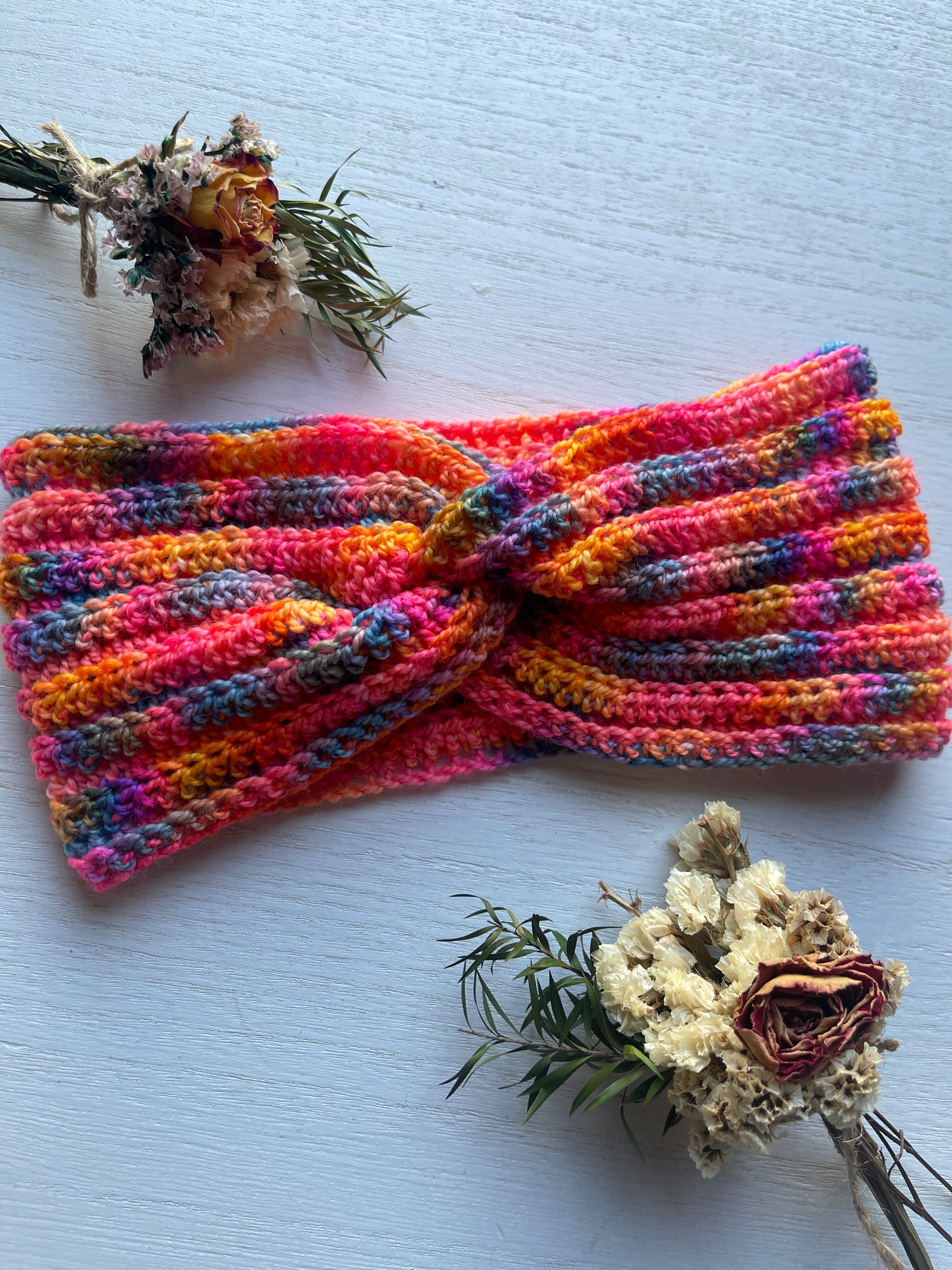 Ridge Twist Headband Pattern
